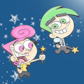 Wanda & Cosmo The Fairly Odd Parents Enamel Pins